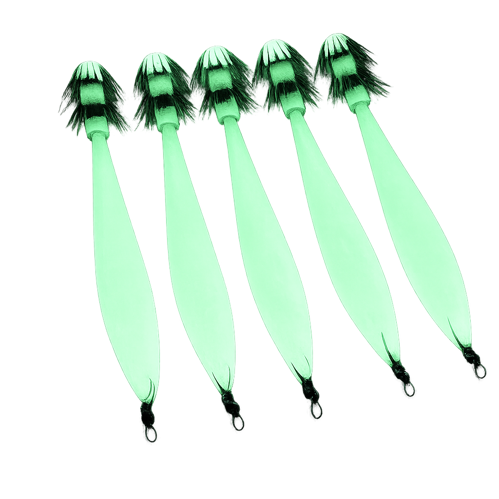Glow Squid Jigs 5 Pack | Night Chokka Jigs