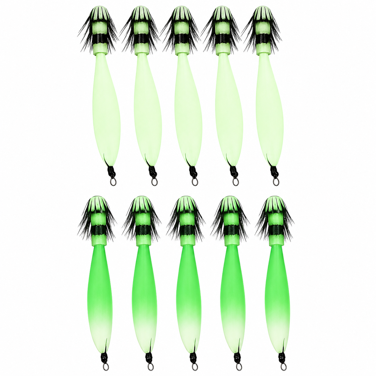 Glow Squid Jigs 5 Pack | Night Chokka Jigs